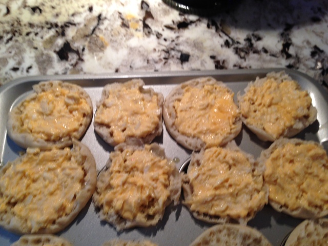 Crab Muffins via LashesandDashes