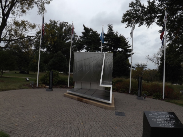 Korean War Monument at Forest Park St. Louis, MO. 