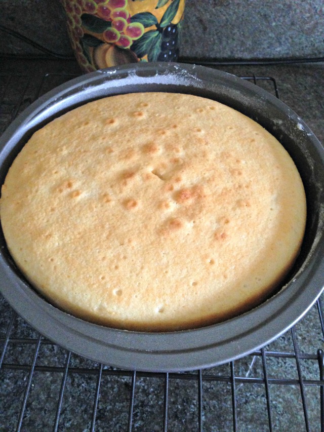 Almond Cake with Almond Buttercream via LashesandDashes